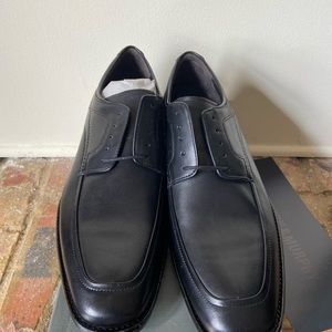 Johnson & Murphy Larsey Dress Shoes Black NIB